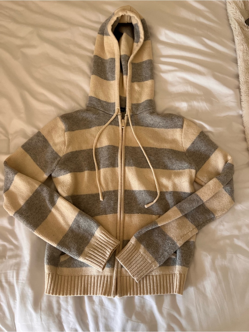 brandy melville cropped zip up